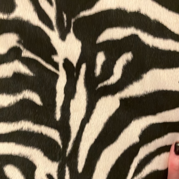 EVANDALE 15” x 15” Zebra Print Throw Pillows - Picture 3 of 3